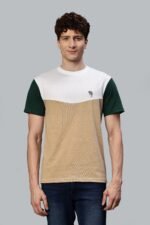 RFS008 || White || Round Neck Half Sleeve T-Shirt