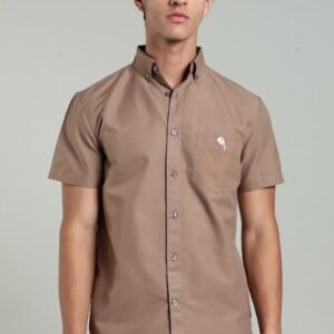 LS 002|| Brown|| Half Sleeve Shirt