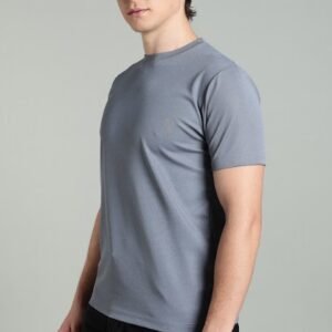 RHSO2 || GREY|| Round Neck Half Sleeve-CS