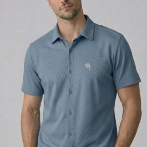 TS001 ||Ice blue|| HalfSleeve Shirts || 100% Cotton