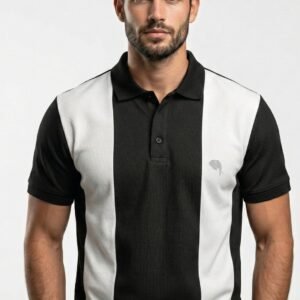 PR3 SS 007-A||BLACK|| 100% Cotton Polo T-Shirt