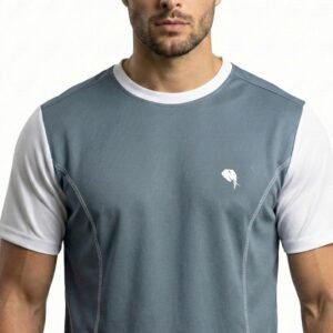 RHSO03 ||BLUE|| Round Neck Half Sleeve