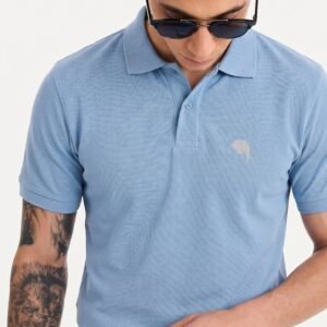 PR3 SS 008-B||SKY BLUE|| 100% Cotton Polo T-Shirt